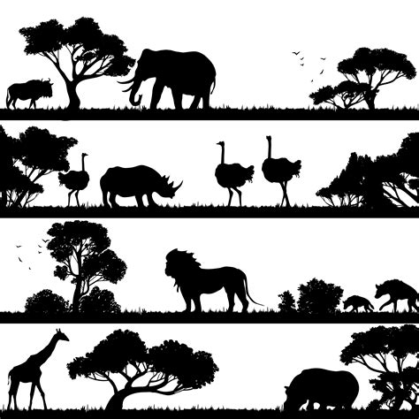 african silhouette art|736 African Silhouette Art Stock Photos & High.